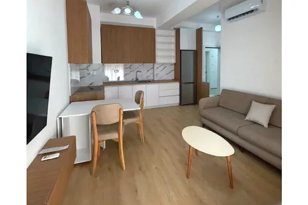 Shtepi me qera Apartament ne Tirane, 1+1, Mobilimi E mobiluar, Pagesa 45,000  Leke.