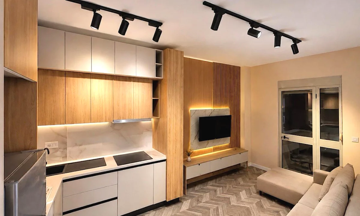 Shtepi me qera Apartament ne Tirane, 1+1, Mobilimi E mobiluar, Pagesa 65,000  Leke.