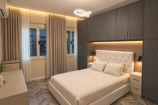 Shtepi me qera Apartament ne Tirane, 1+1, Mobilimi E mobiluar, Pagesa 65,000  Leke.