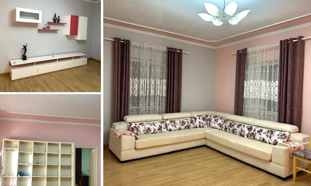 Shtepi me qera Apartament ne Tirane, 3+1, Mobilimi E mobiluar, Pagesa 50,000  Leke.