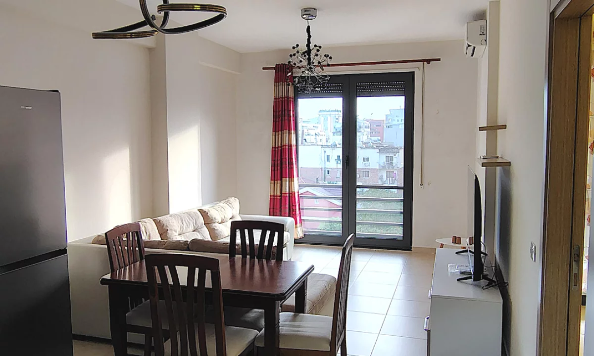 House for Rent Apartment in Tirana, 1+1, Furniture Furnished, Payment 60,000  Leke.