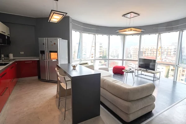 Apartament 2+1 me Qera Komuna e Parisit (ID R20162) Tirane