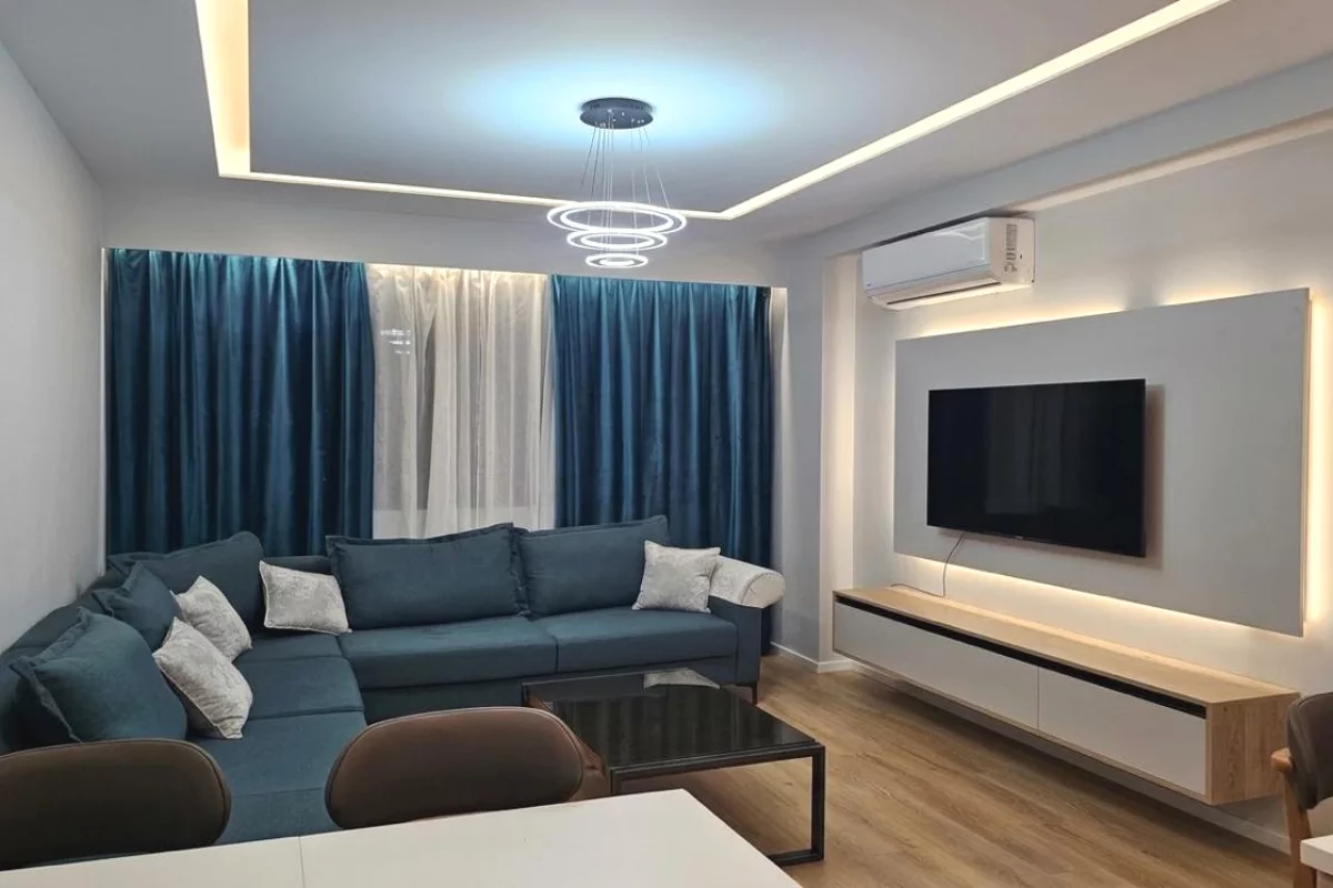 Shtepi me qera Apartament ne Tirane, 1+1, Mobilimi E mobiluar, Pagesa 55,000  Leke.