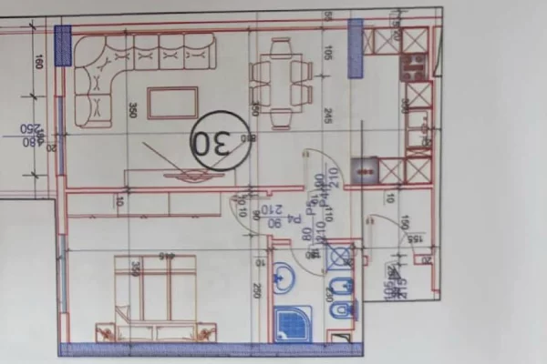 Apartment for sale in Tirana 1+1, Emty
