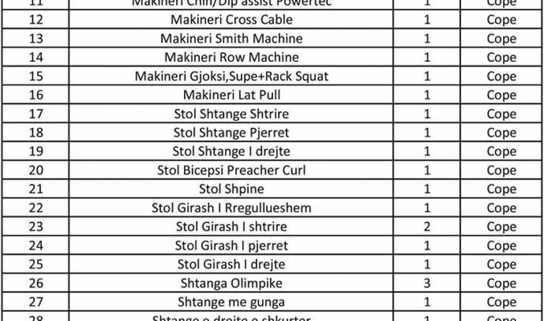 Shitet URGJENTISHT Palester TECHNOGYM e kompletuar 