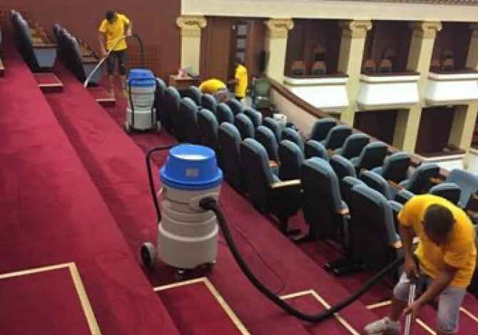 Sherbime Mirembajtje dhe higjeno-sanitare ofron sherbime pastrimi speciale, produkte pastrimi, makineri dhe paisje pastrimi etj.