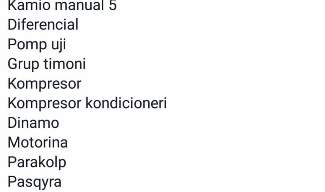 Blej Shes Pjese Kembimi 