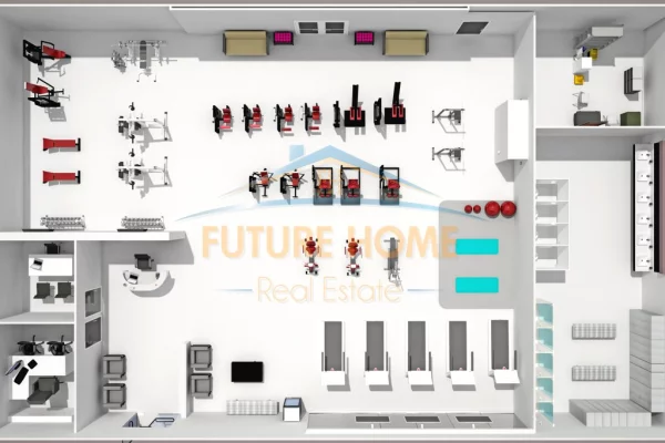 Ambient biznesi me qera 3+1 ne Tirane - 1,500 Euro