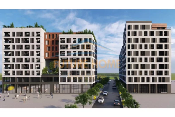 Shitet, Apartament 1+1, Kompleksi Novus, Rruga Karl Gega.