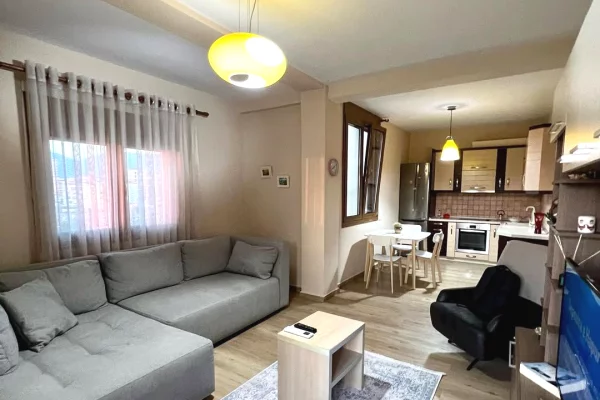 Apartament 1+1 per qira me vendndodhje ne Myslym Shyr, Rruga Him Kolli.