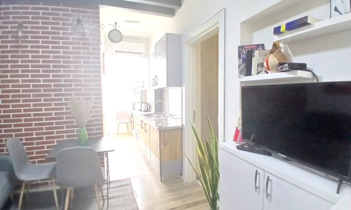 House for Rent Apartment in Tirana, 1+1, Furniture Furnished, Payment 60,000  Leke.
