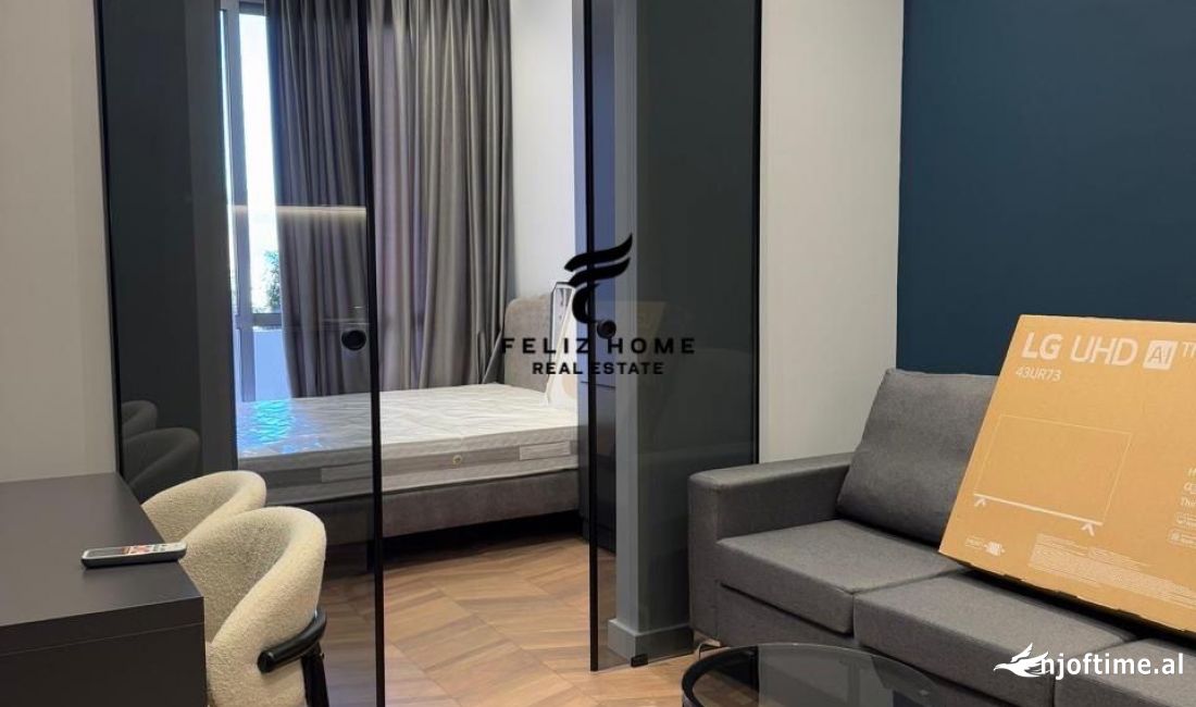 Shtepi me qera Apartament ne Tirane, 1+1, Mobilimi E mobiluar, Pagesa 550  Euro.