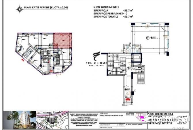 Business Property in Sale 1+1 in Tirana - 188,000 Euro