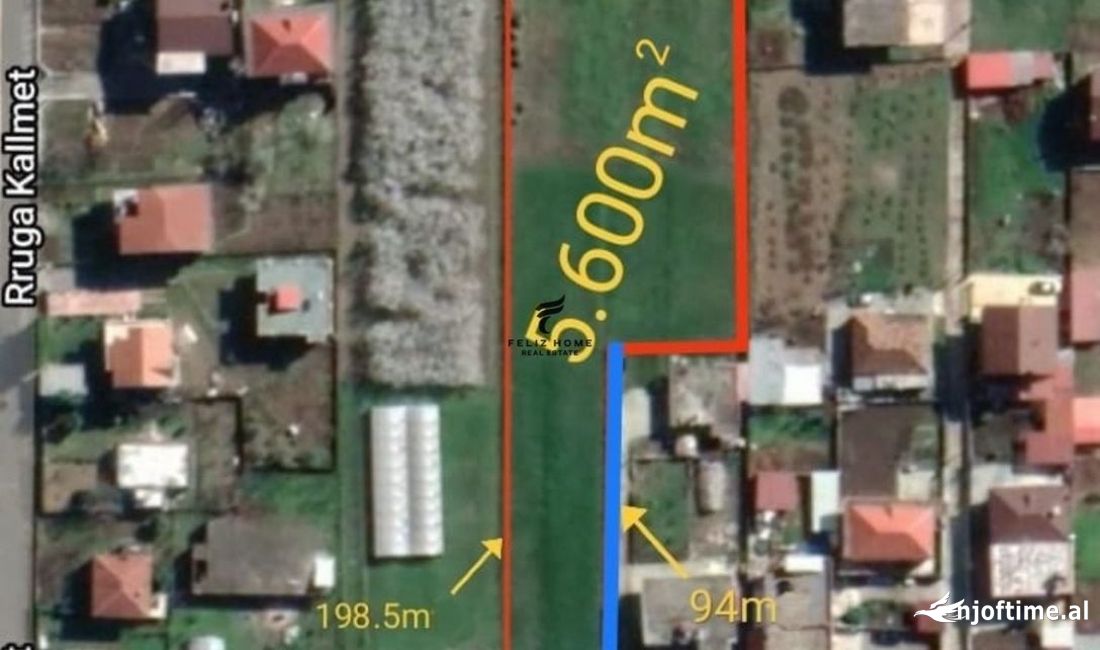 SHITET TRUALL 5600 M2 QTU 530.000 EURO