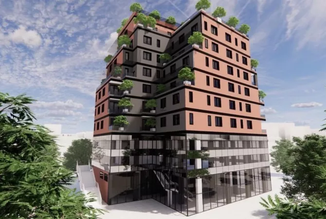 Business Property for Rent 1+1 in Tirana - 8,000 Euro