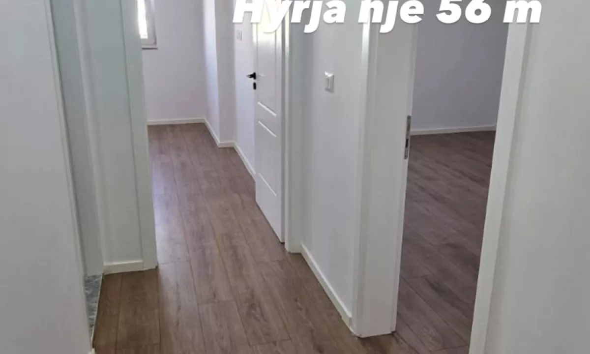 Shtepi ne shitje Apartament ne Tirane, 1+1, Mobilimi Bosh, pa mobiluar, Pagesa 117,000  Euro.