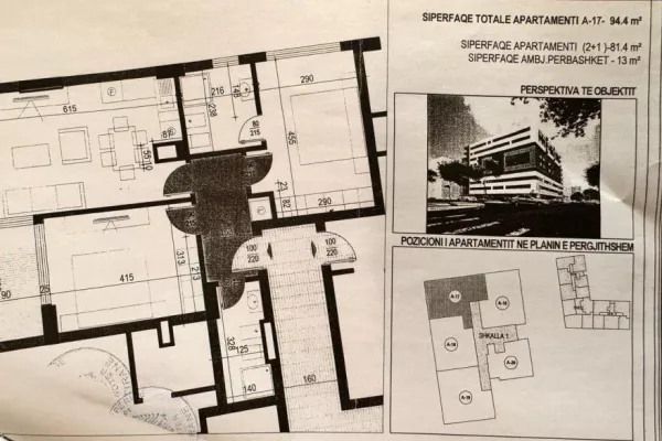 Shtepi ne shitje Apartament ne Tirane, 2+1, Mobilimi E mobiluar, Pagesa 143,000  Euro.