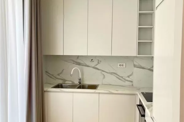 Shtepi me qera Apartament ne Tirane, 1+1, Mobilimi E mobiluar, Pagesa 1,400  Euro.