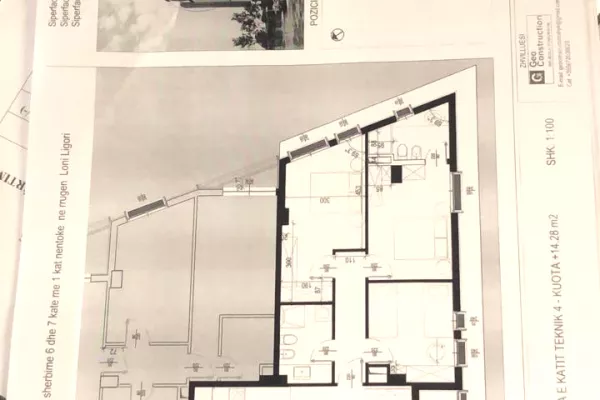 Shtepi ne shitje Apartament ne Tirane, 3+1, Mobilimi Bosh, pa mobiluar, Pagesa 198,000  Euro.