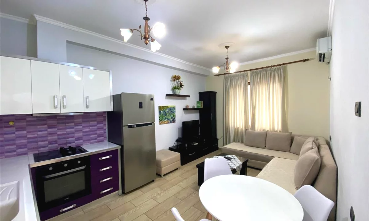 Shtepi ne shitje Apartament ne Tirane, 1+1, Mobilimi Pjeserisht e mobiluar, Pagesa 105,000  Euro.