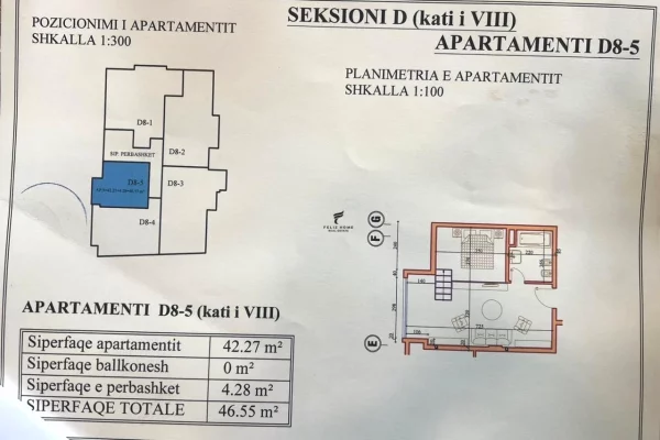 SHITET APARTAMENT DUPLEX 3+1+2 YZBERISHT 155.000 EURO