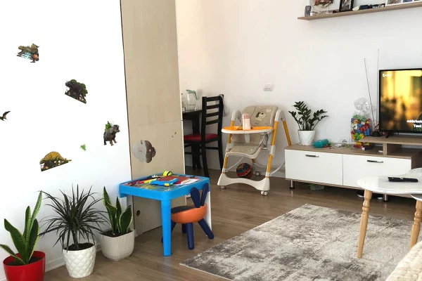 Shtepi ne shitje Apartament ne Tirane, 1+1, Mobilimi E mobiluar, Pagesa 106,000  Euro.