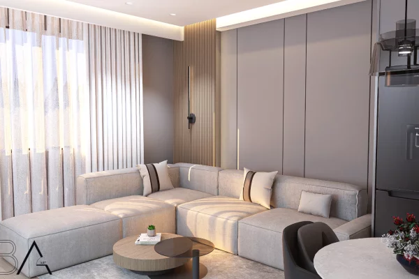 House for Rent 1+1 in Tirana - 600 Euro