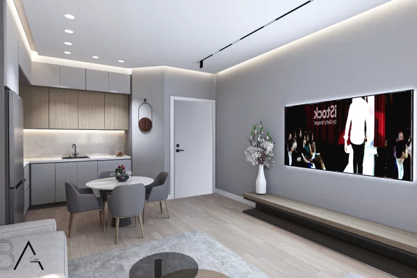 Shtepi me qera Apartament ne Tirane, 1+1, Mobilimi E mobiluar, Pagesa 600  Euro.