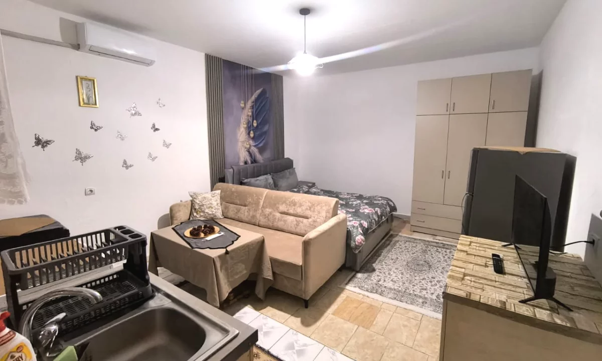 Shtepi me qera Apartament ne Tirane, Garsoniere, Mobilimi E mobiluar, Pagesa 300  Euro.