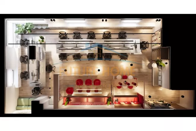 Shitet, Ambient zyre, Sheshi Willson, Tirane.