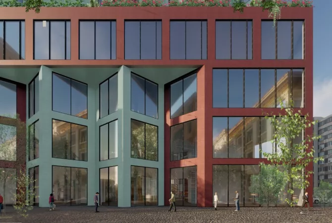 Shitet, Ambient Biznesi, Colonnade Building, Rruga Dritan Hoxha 