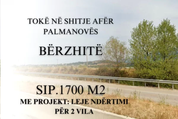 Land for Sale in Tirana - 32,000,000 Leke