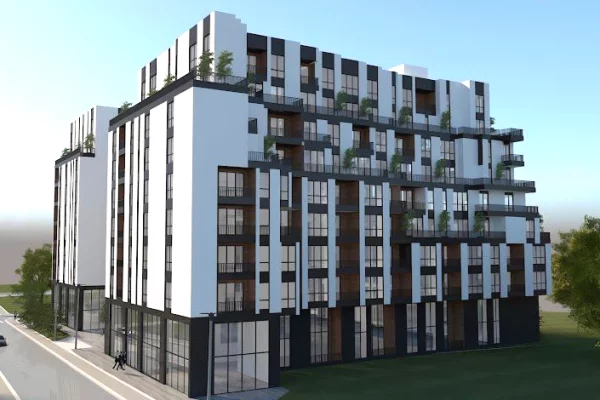 Shitet Apartament 1+1 + Post Parkimi në Belfiore, Paskuqan