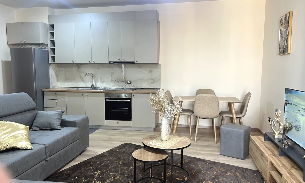 Shtepi me qera Apartament ne Tirane, 1+1, Mobilimi E mobiluar, Pagesa 60,000  Leke.