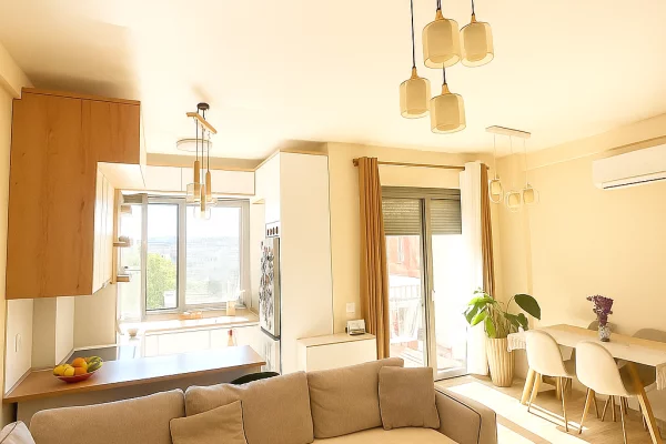 🔥 Jepet me qera apartament 2+1+2 tualete + ballkon + garazh për 2 makina – Kompleksi “Orion Tower B