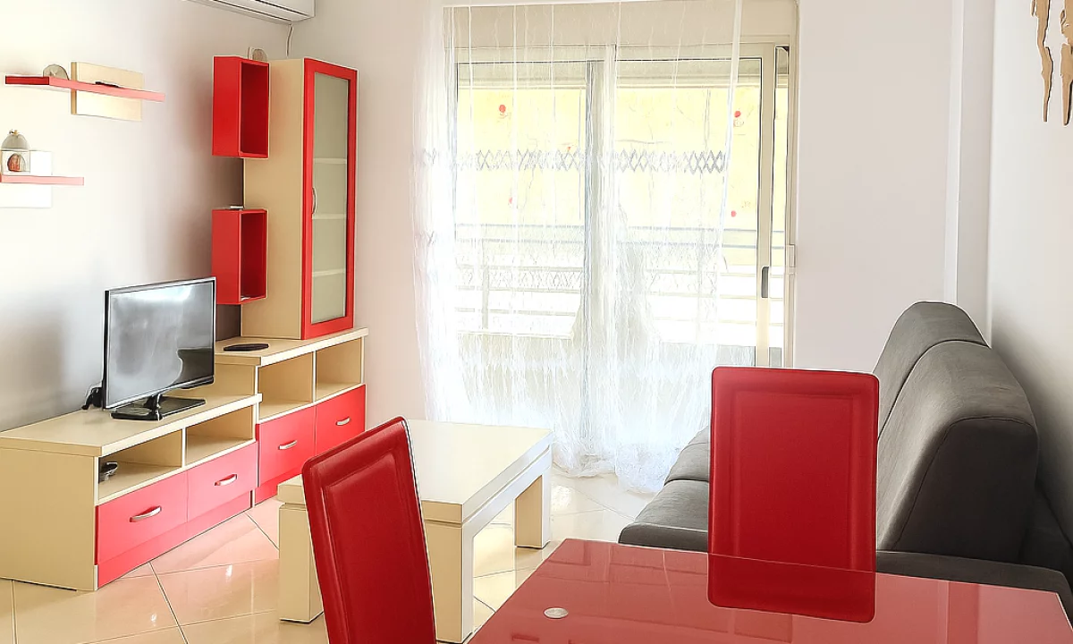 Shtepi me qera Apartament ne Tirane, 1+1, Mobilimi E mobiluar, Pagesa 45,000  Leke.