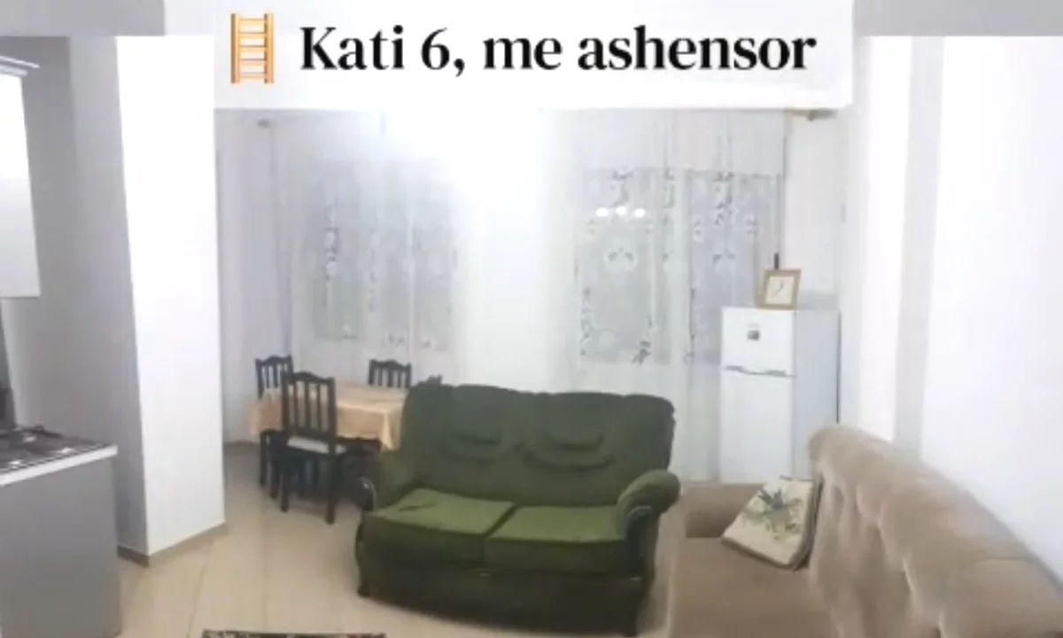 Shtepi me qera Apartament ne Tirane, 1+1, Mobilimi E mobiluar, Pagesa 35,000  Leke.