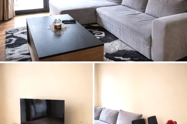 Shtepi me qera Apartament ne Tirane, 1+1, Mobilimi E mobiluar, Pagesa 500  Euro.