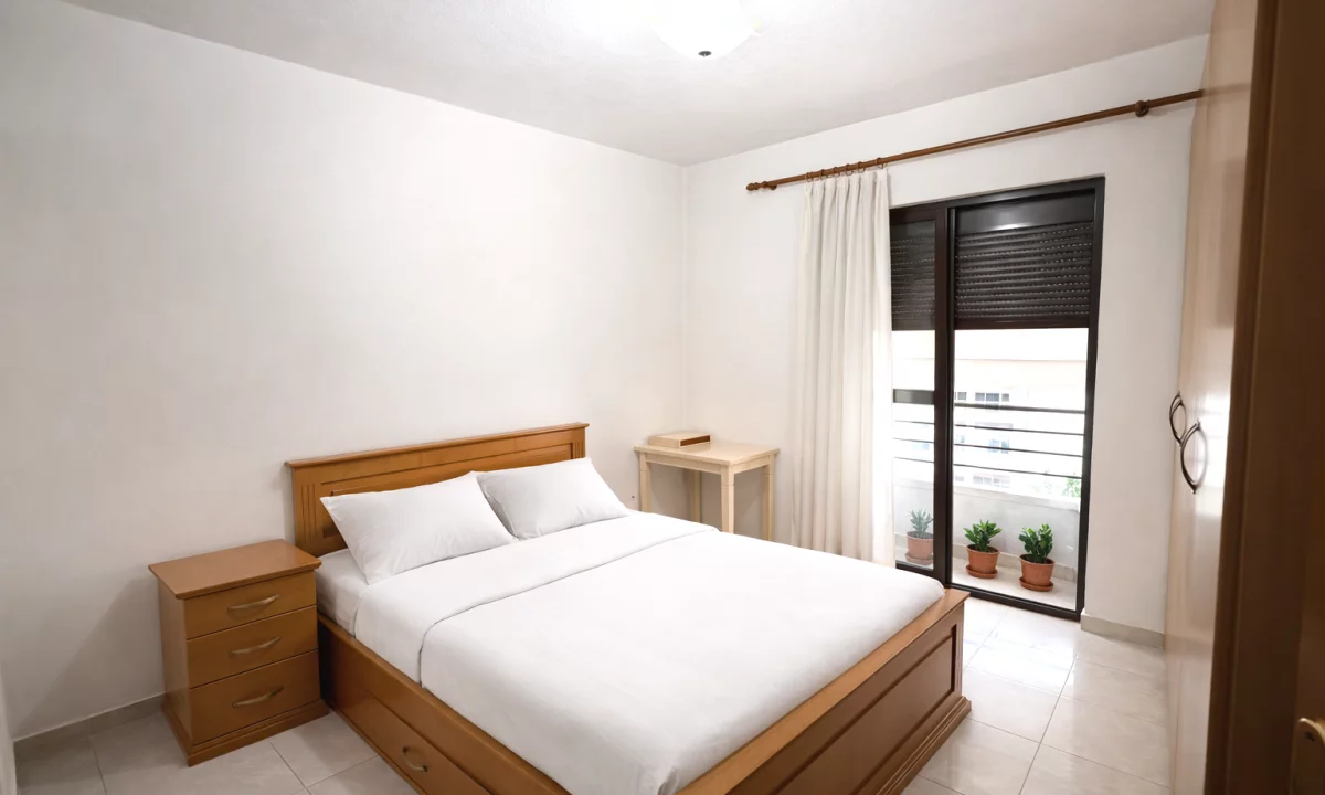 Shtepi me qera Apartament ne Tirane, 1+1, Mobilimi E mobiluar, Pagesa 45,000  Leke.