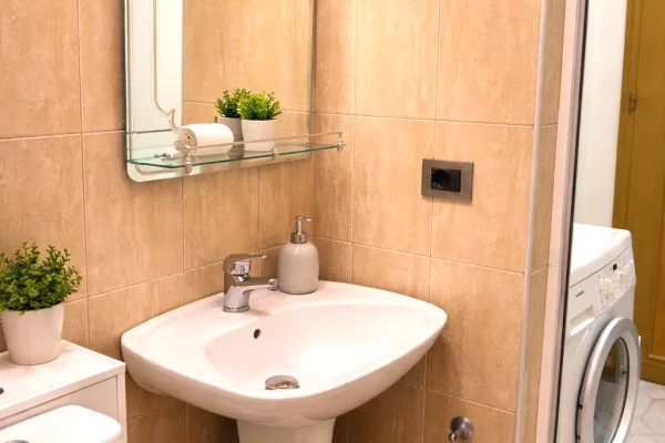 Shtepi me qera Apartament ne Tirane, 1+1, Mobilimi E mobiluar, Pagesa 50,000  Leke.