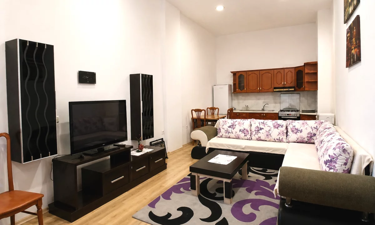 Shtepi me qera Apartament ne Tirane, 1+1, Mobilimi E mobiluar, Pagesa 35,000  Leke.