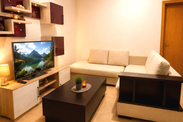 Shtepi me qera 1+1 ne Tirane - 30,000 Leke