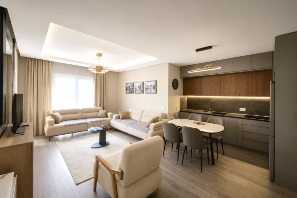Shtepi me qera Apartament ne Tirane, 2+1, Mobilimi E mobiluar, Pagesa 70,000  Leke.