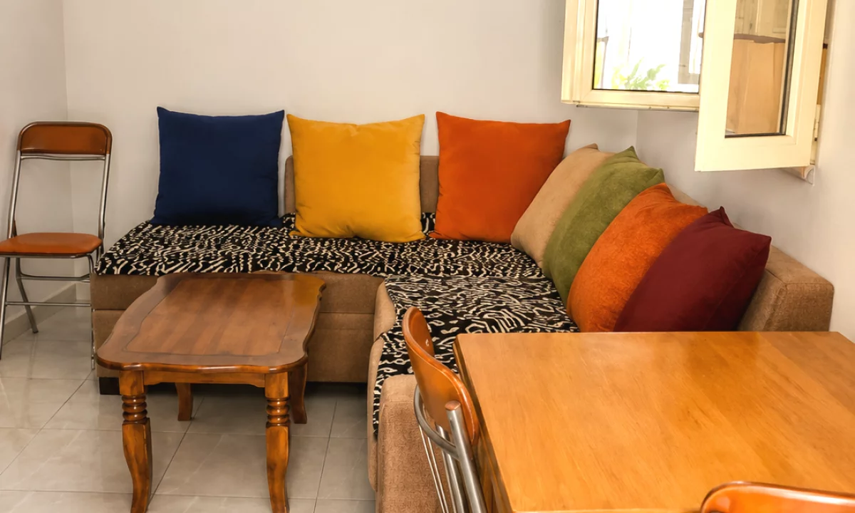 Shtepi me qera Apartament ne Tirane, 1+1, Mobilimi E mobiluar, Pagesa 30,000  Leke.