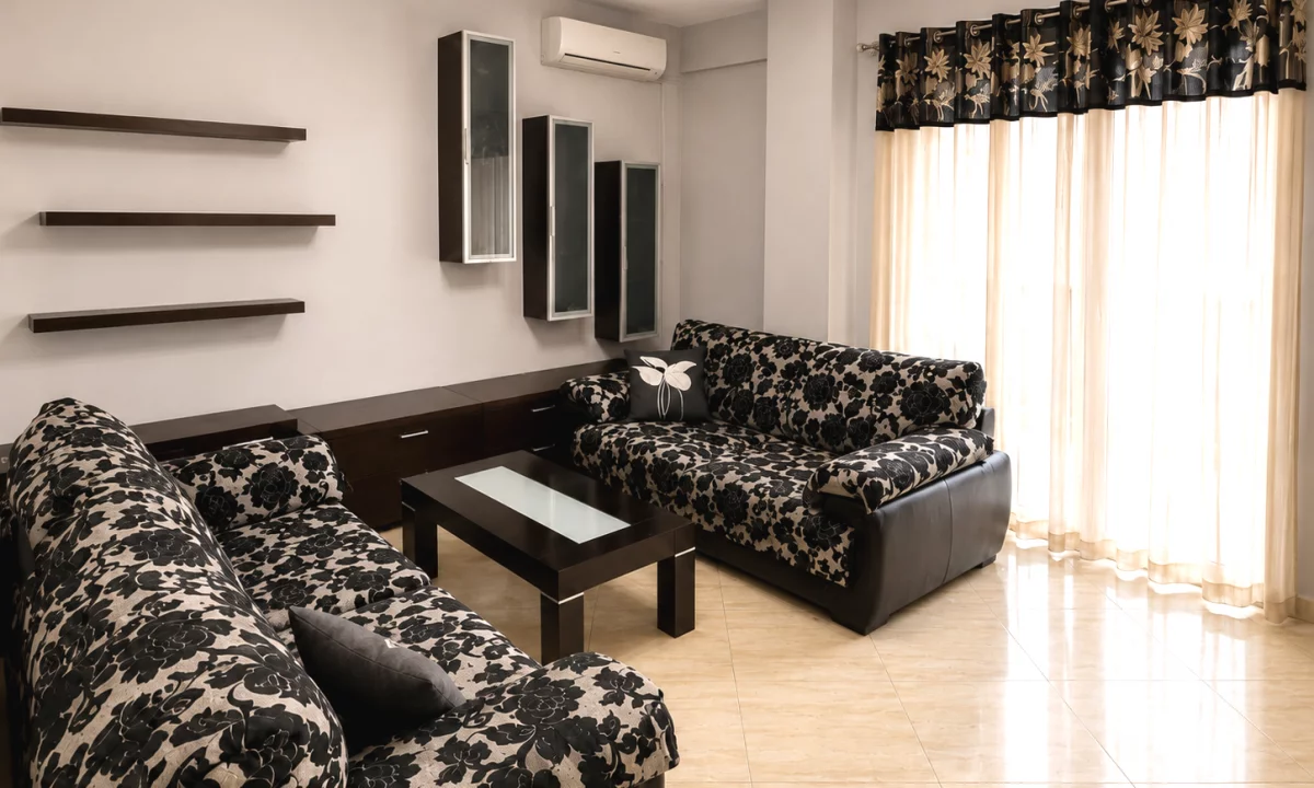 Shtepi me qera Apartament ne Tirane, 1+1, Mobilimi E mobiluar, Pagesa 50,000  Leke.