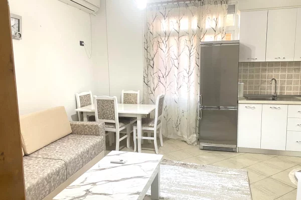 Shtepi me qera Apartament ne Tirane, 1+1, Mobilimi E mobiluar, Pagesa 40,000  Leke.