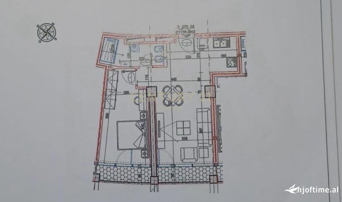 Lake View jepet me qera apartament 1+1+post parkimi!