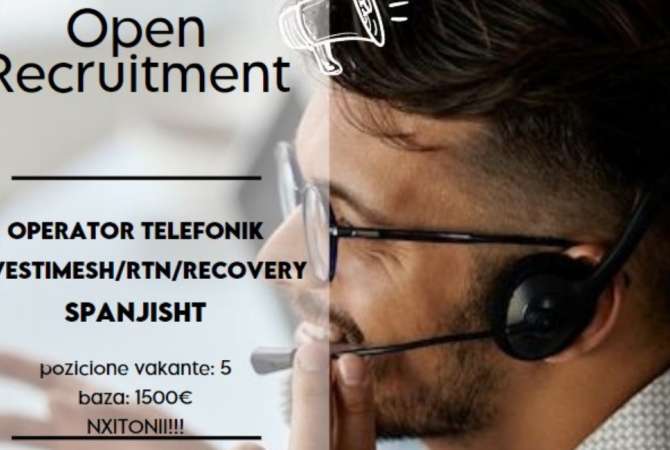 Job Offers for Call Center Agent in Tirana