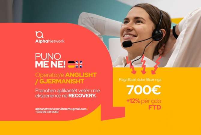 Job Offers for Call Center Agent in Tirana