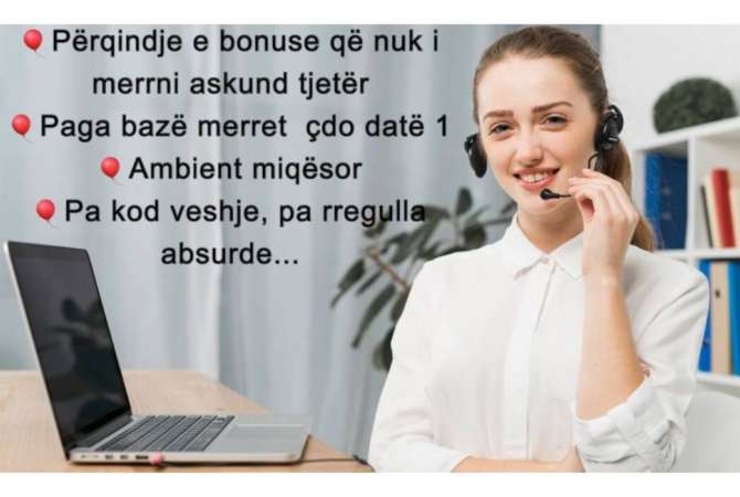 Job Offers for Call Center Agent in Tirana